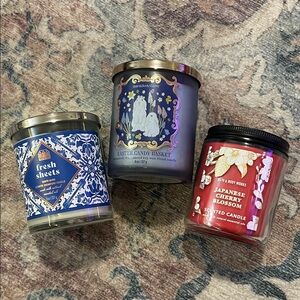 Bath & Body Works Candle Bundle of 3
